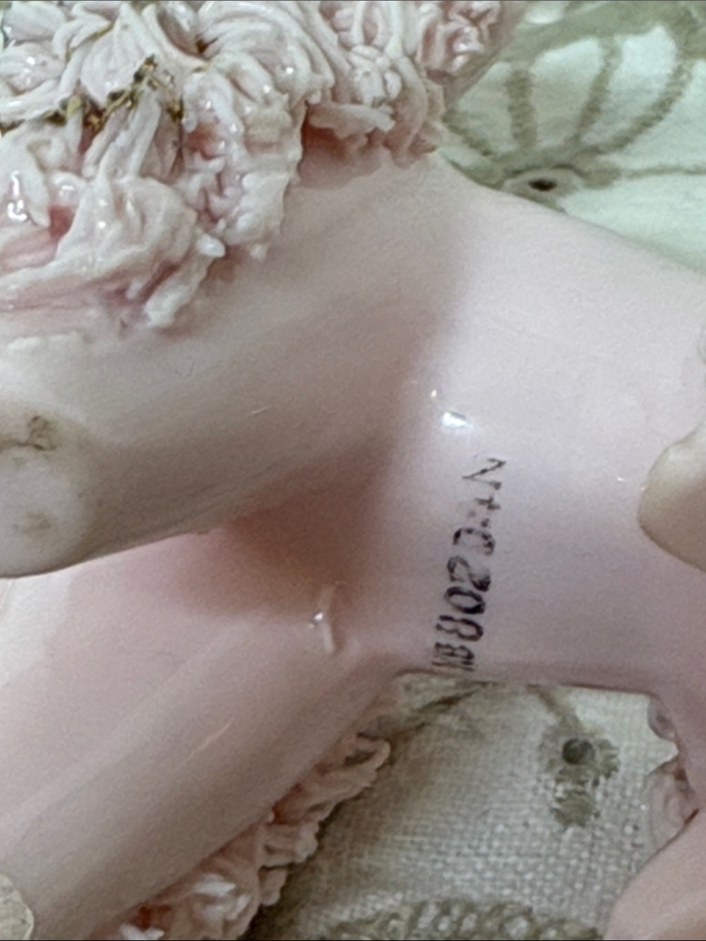 Lefton spaghetti, poodle family figurines - Picture 7 of 14